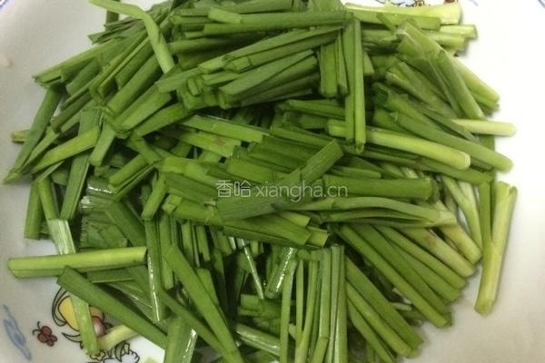 韭菜炒鸡蛋的做法图解1