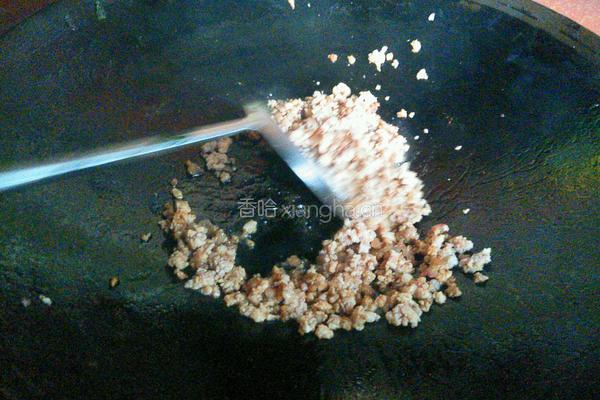豆角松的做法图解4