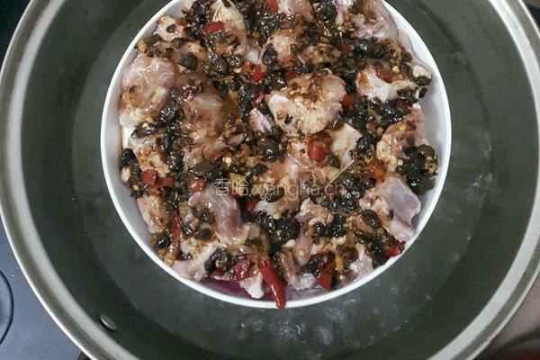 剁椒豆豉蒸排骨的做法图解7