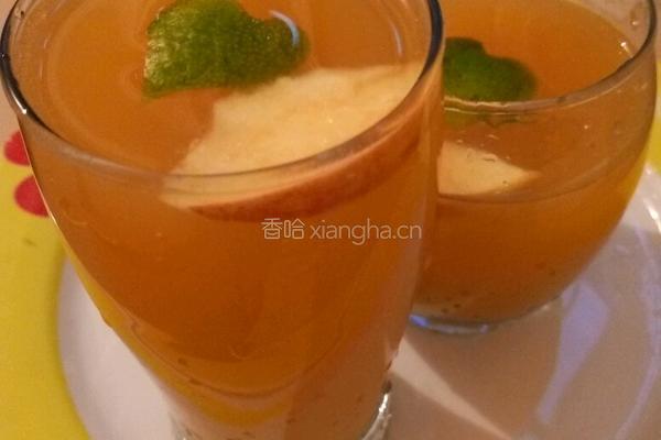 柑果苹果汁的做法图解5