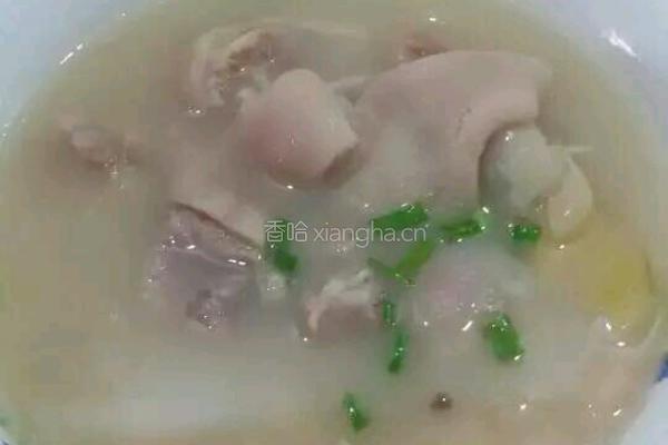 芸豆猪蹄汤的做法图解1