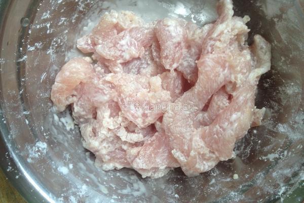 肉片炒洋葱的做法图解4