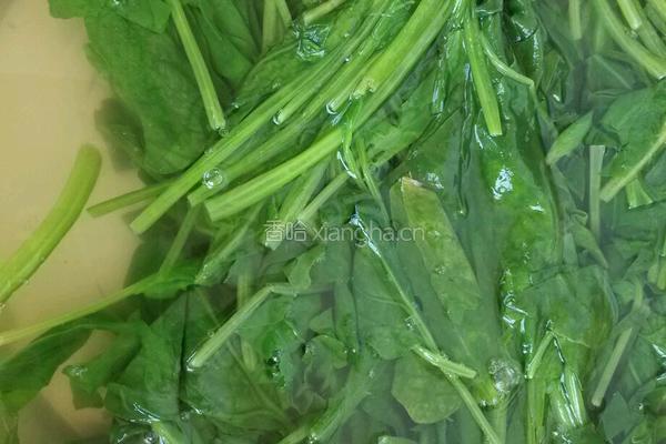 胡油菠菜炒蛋的做法图解5