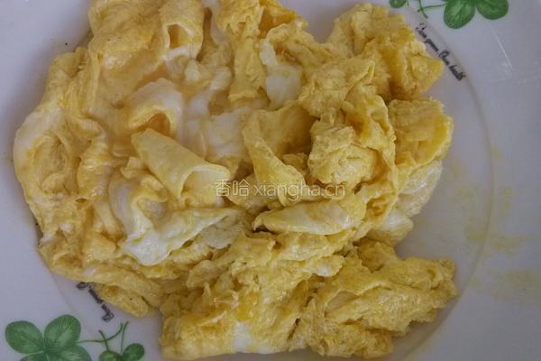胡油菠菜炒蛋的做法图解9