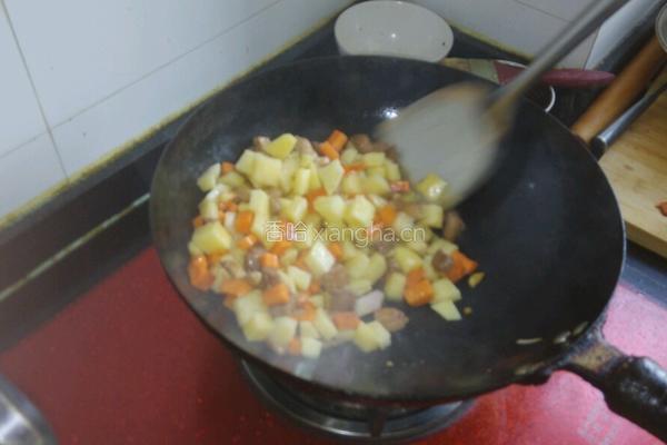 猪肉咖喱饭的做法图解5