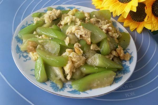 丝瓜炒鸡蛋的做法图解8
