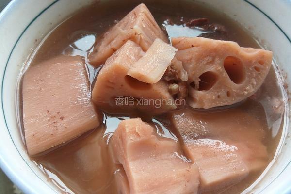 莲藕炖排骨的做法图解4