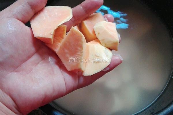 地瓜粥的做法图解3