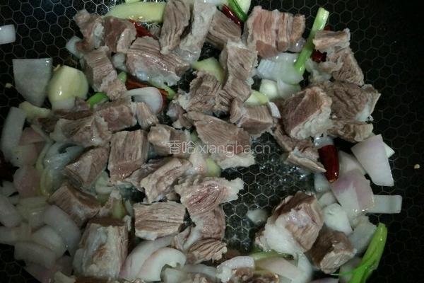 红烧牛腩的做法图解6