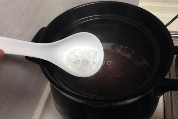 红豆红枣养颜粥的做法图解7