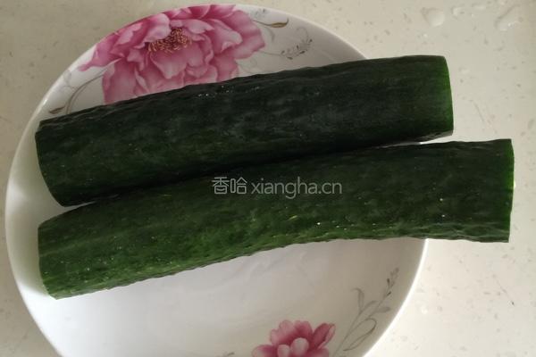 蒜蓉黄瓜的做法图解1