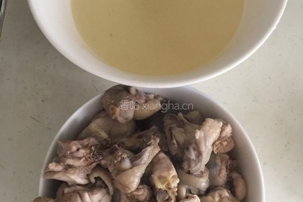 香炒藕丁鸡的做法图解5