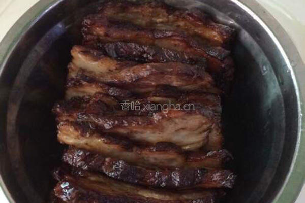 梅菜扣肉的做法图解10