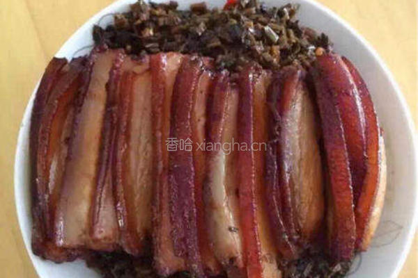 梅菜扣肉的做法图解16