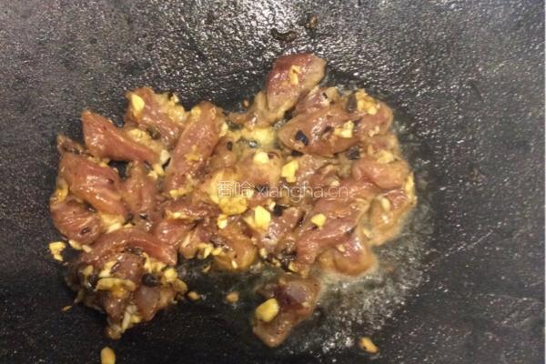 南瓜炒肉片的做法图解8