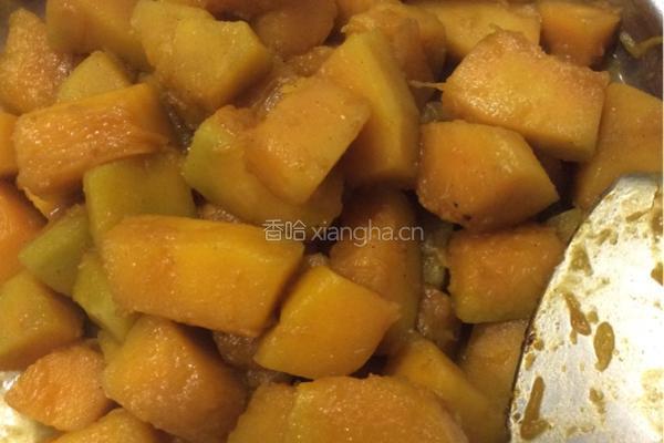 南瓜炒肉片的做法图解9