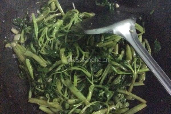 蒜泥空心菜的做法图解4