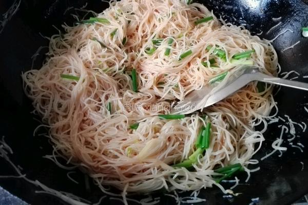 炒米粉的做法图解8