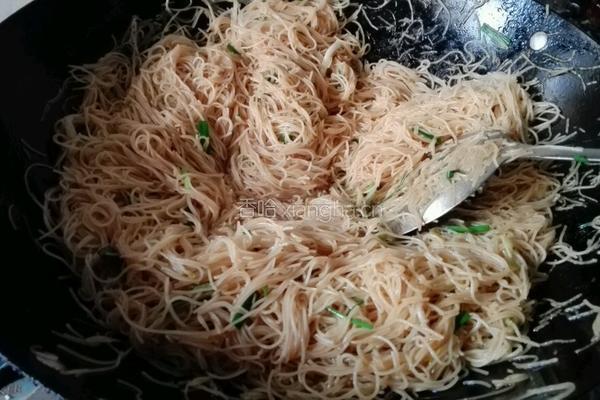 炒米粉的做法图解9
