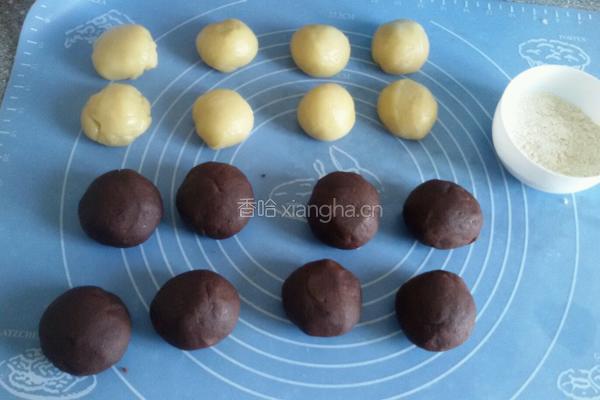 红豆沙月饼的做法图解9