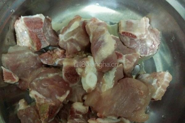香菇排骨的做法图解2