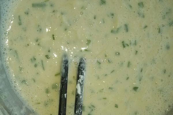 土豆丝豆渣饼的做法图解4