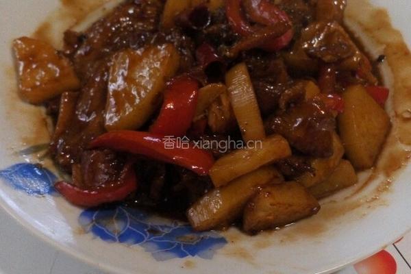 土豆炒鸡的做法图解6