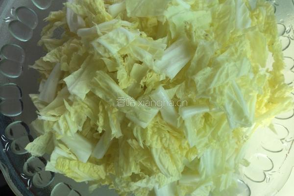 素炖白菜豆腐的做法图解1
