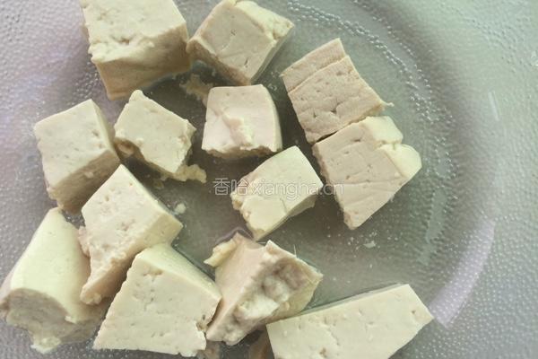 素炖白菜豆腐的做法图解2