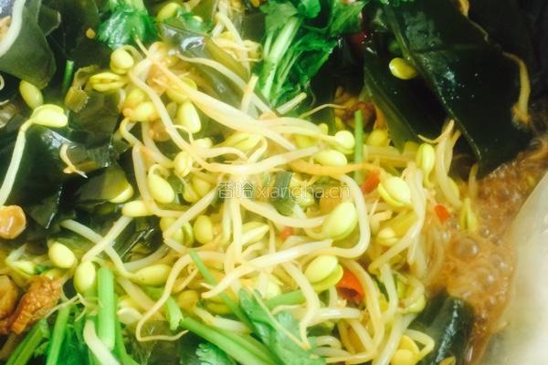 家常海带烧豆芽的做法图解8