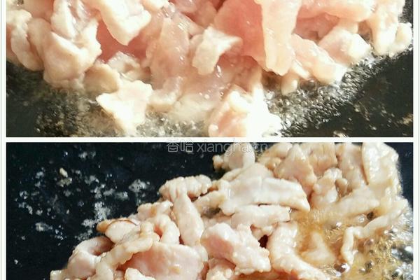蒜蓉豇豆腐竹炒肉片的做法图解12