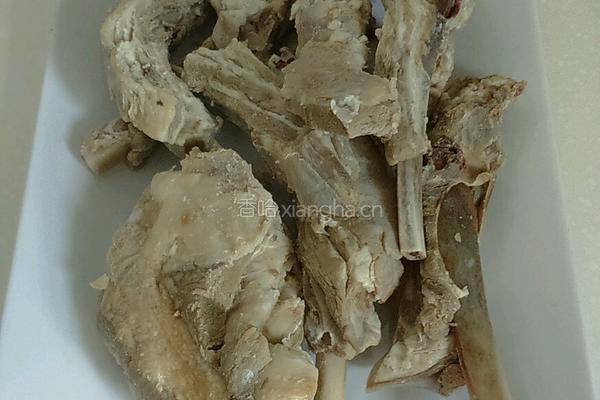 羊排烧茄块儿的做法图解1