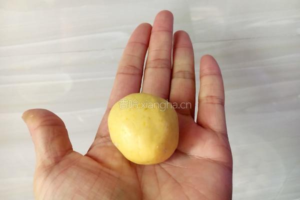 油炸南瓜饼的做法图解5