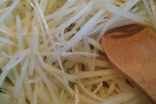 鸡汤炒土豆丝的做法图解7
