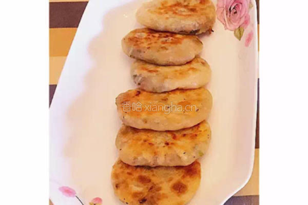 韭菜香肠馅饼的做法图解9