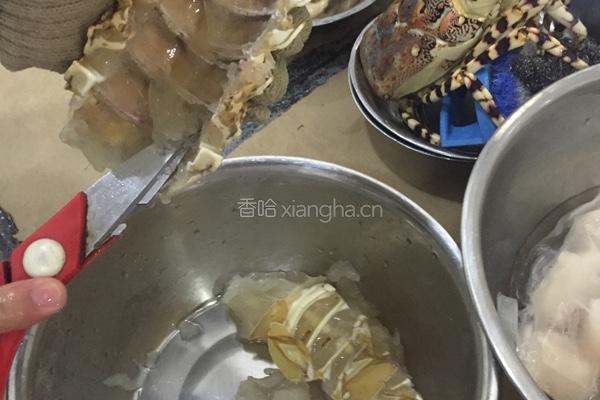 刺生澳洲龙虾的做法图解4