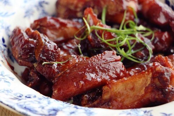 红腐乳烧排骨的做法图解8