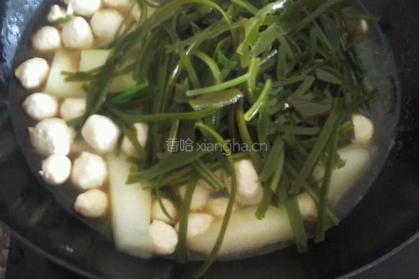 冬瓜丸子汤的做法图解3