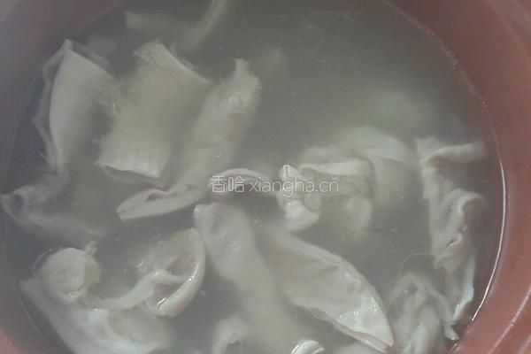 胡椒豬肚湯。
