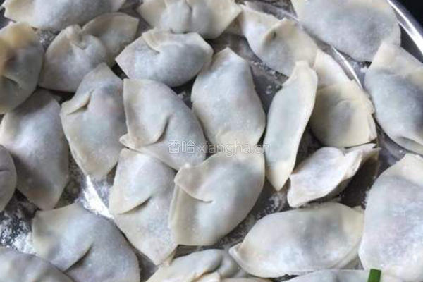 豆芽烧韭菜肉饺的做法图解6