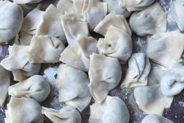 豆芽烧韭菜肉饺的做法图解7