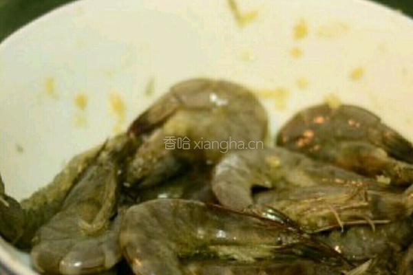 孜然串烤虾的做法图解3
