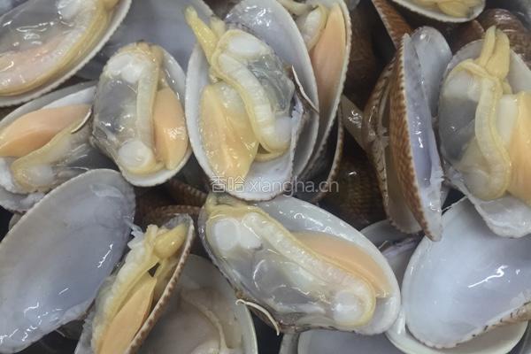 豉椒炒花甲王的做法图解3