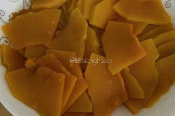 蒸南瓜饼的做法图解1
