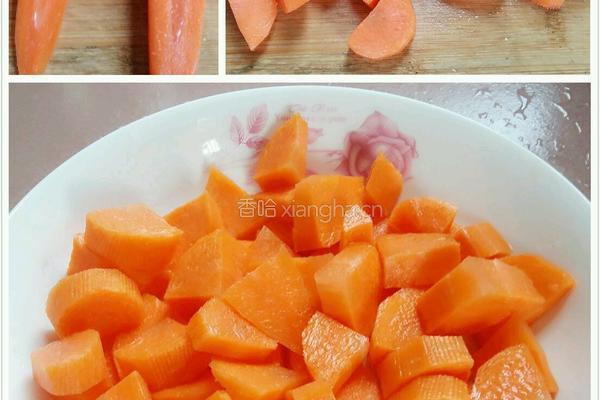 甜椒胡萝卜肉片的做法图解3