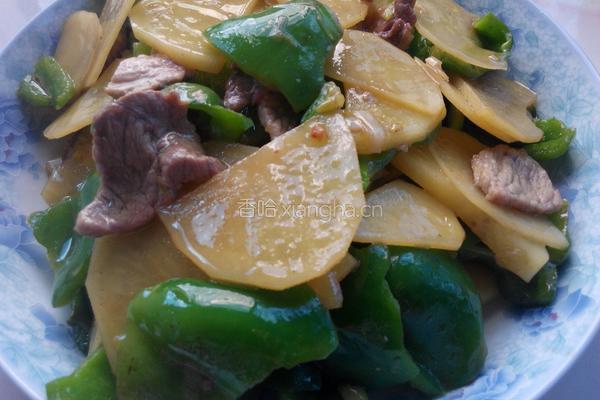 青椒土豆片的做法图解8