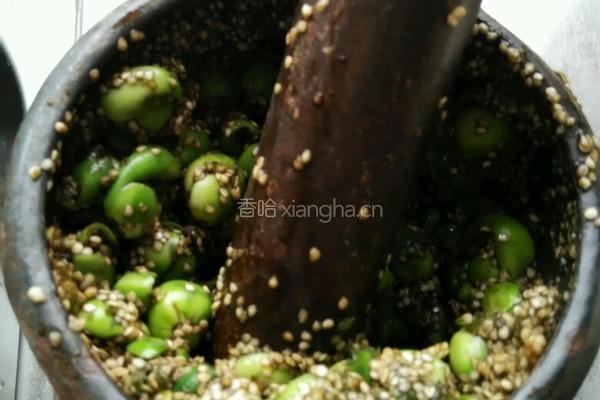 炒苦子的做法图解1