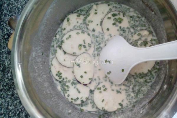 香煎茄子饼的做法图解3