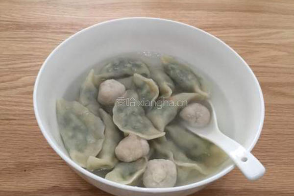 韭菜饺子的做法图解5