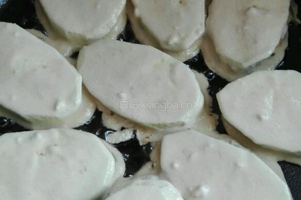 煎茄盒的做法图解11